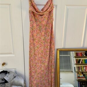 New with tags Vrg Girl Floral Maxi Slip Dress- Size Medium